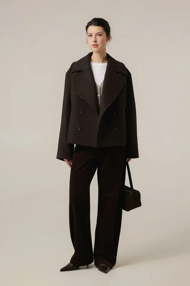 Пальто TRACE JACKET — Шоколад